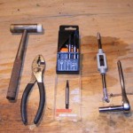 Tools required to replace a broken grease port.